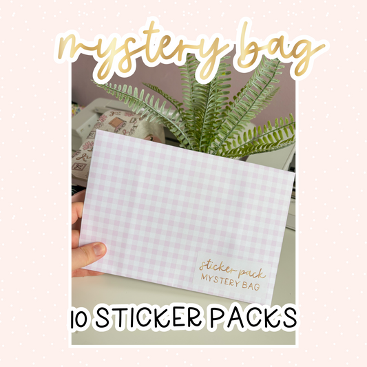 Sticker Pack Mystery Bag