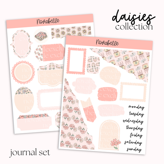 Daisies Journal Set