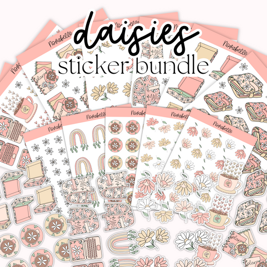 Daisies Sticker Bundle