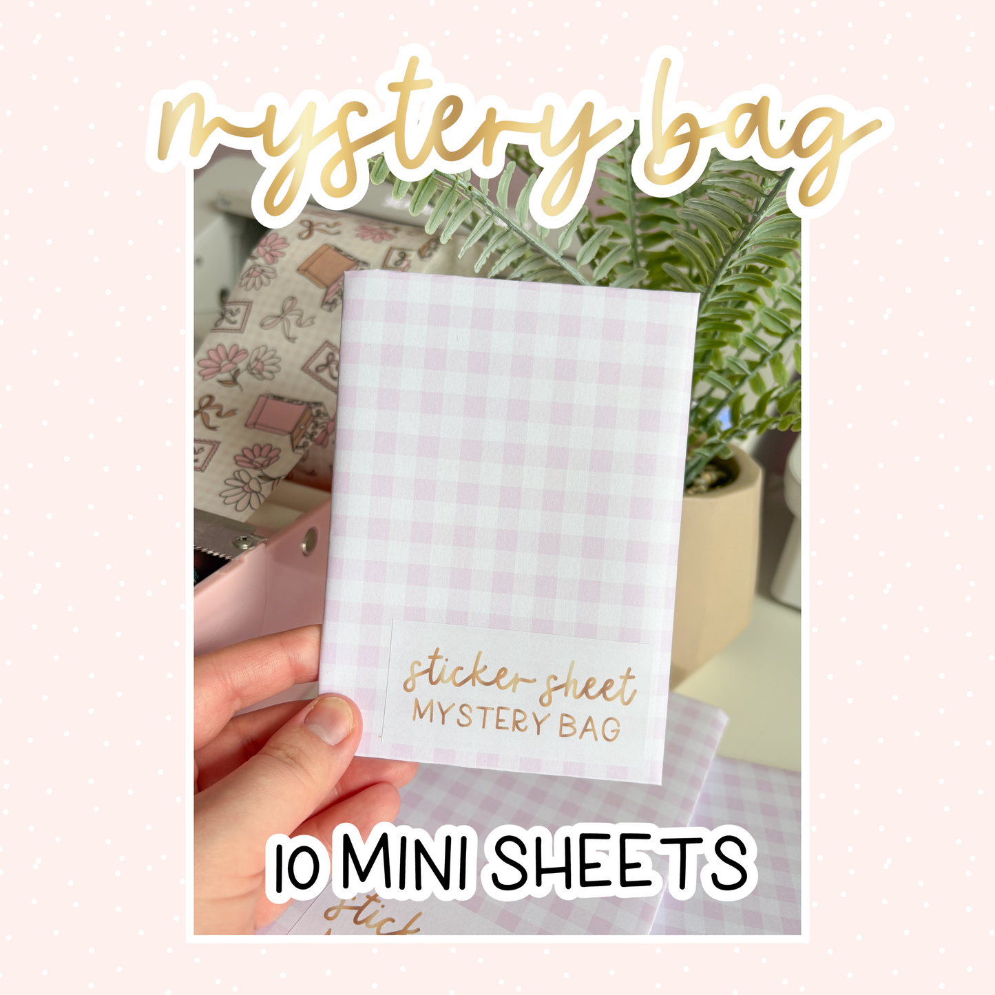 Mini Sticker Sheet Mystery Bag