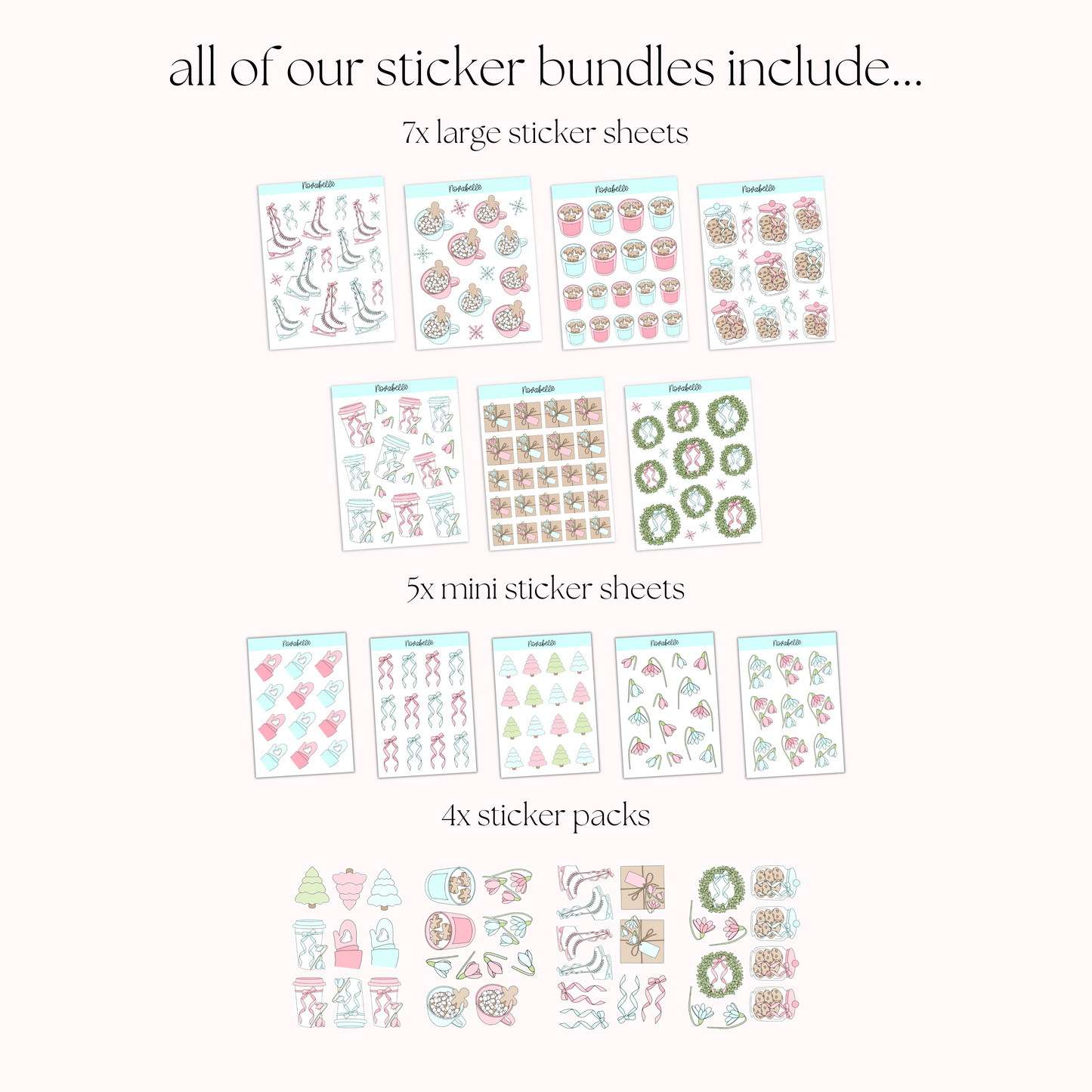 Winter Wonderland Sticker Bundle