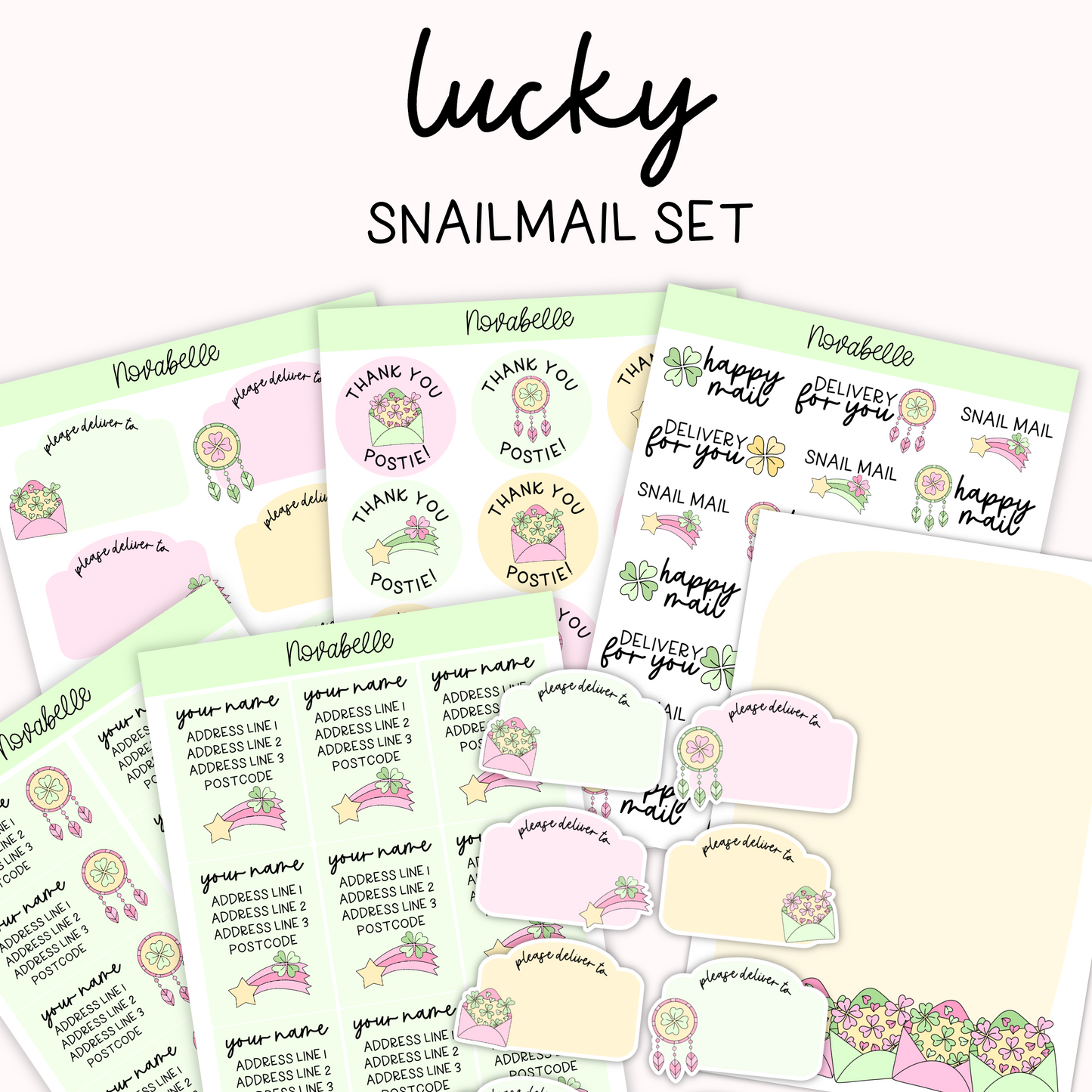 Lucky Snailmail Set