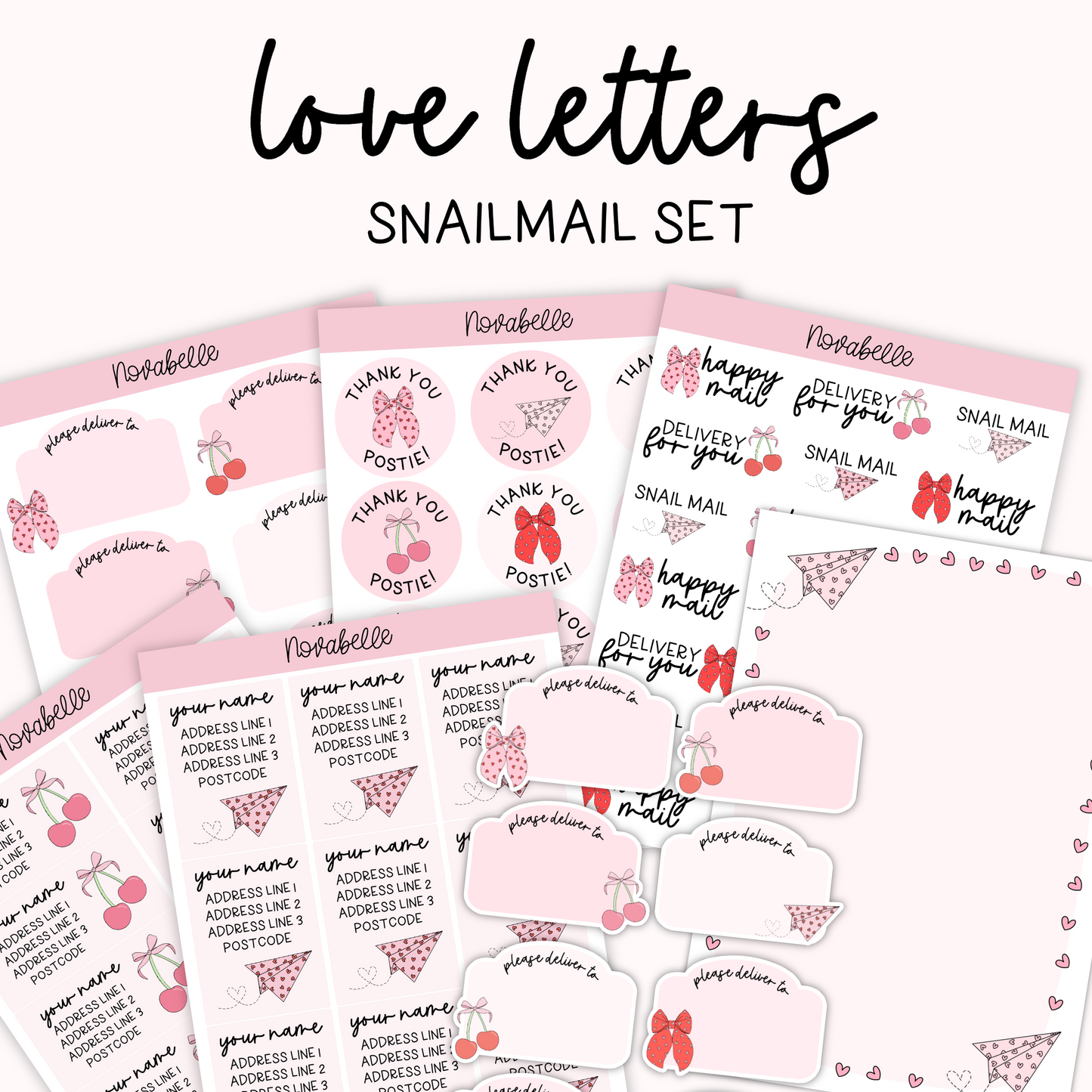 Love Letters Snailmail Set
