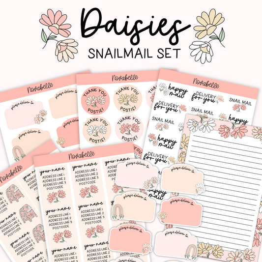 Daisies Snailmail Set