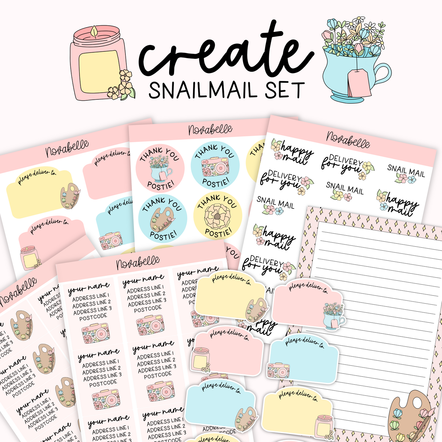 Create Snailmail Set