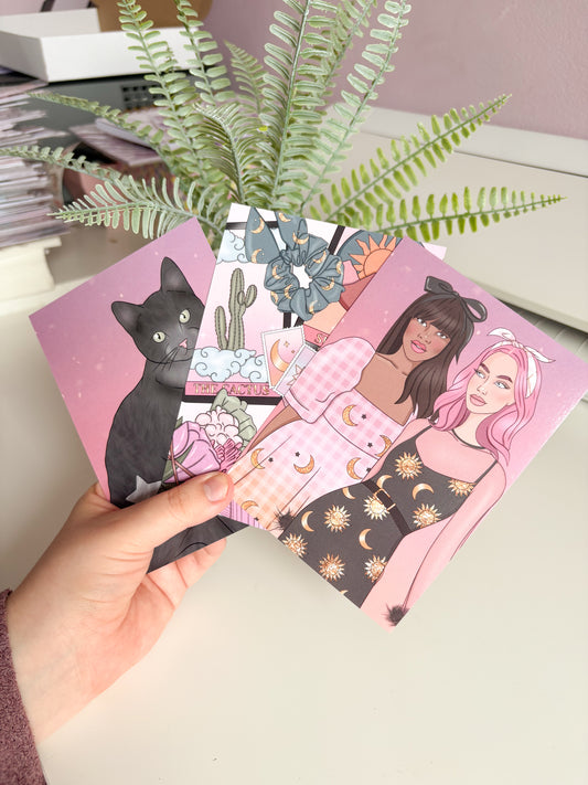 Crystals Mini Print Set (Double Sided)