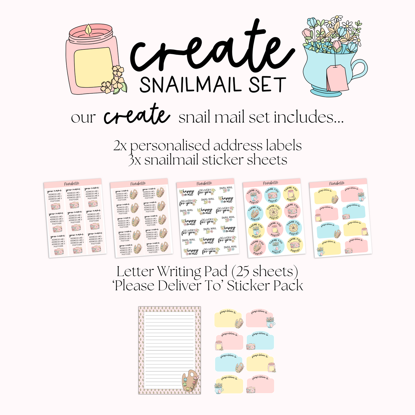 Create Snailmail Set