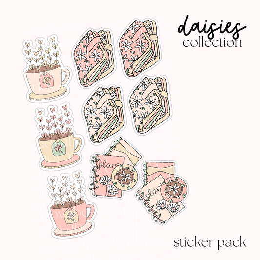 Daisies Sticker Pack (2)