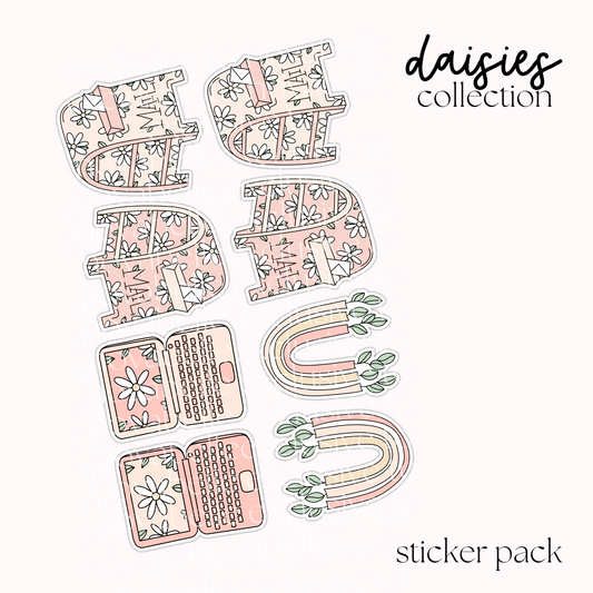 Daisies Sticker Pack (3)