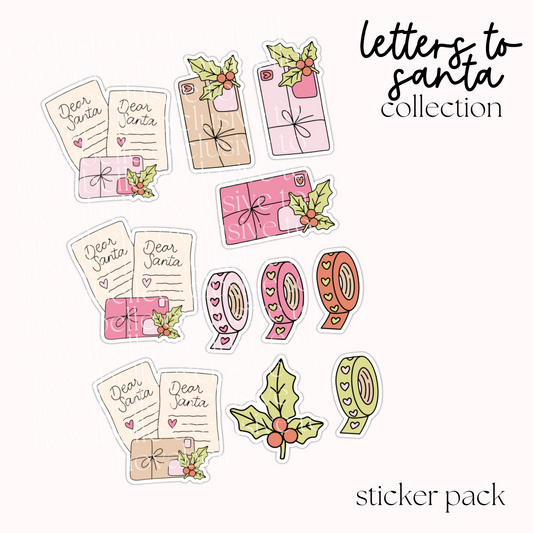 Letters To Santa Sticker Pack (1)