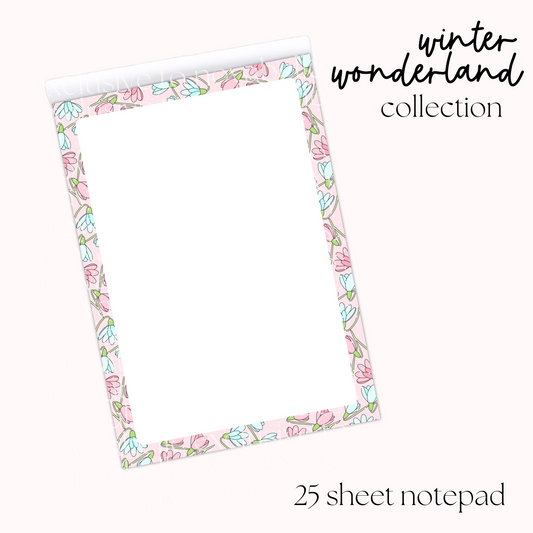Winter Wonderland Notepad