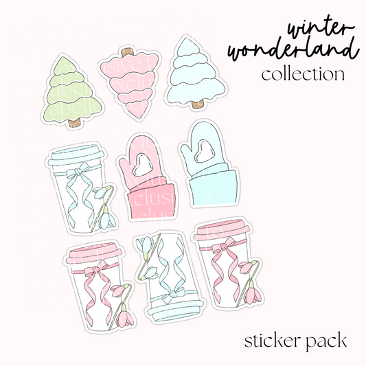 Winter Wonderland Sticker Pack (2)
