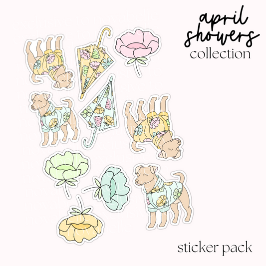 April Showers Sticker Pack (1)