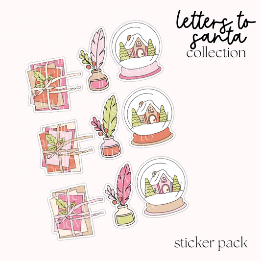 Letters To Santa Sticker Pack (2)