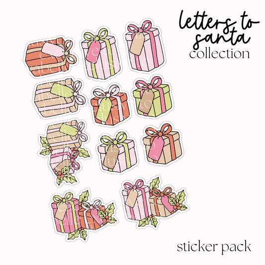 Letters To Santa Sticker Pack (3)