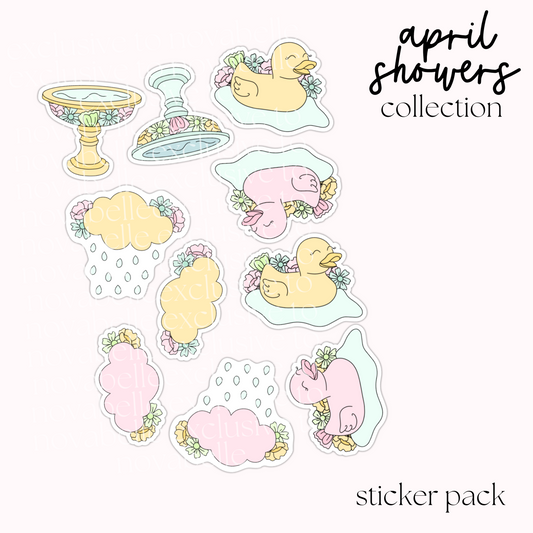 April Showers Sticker Pack (2)