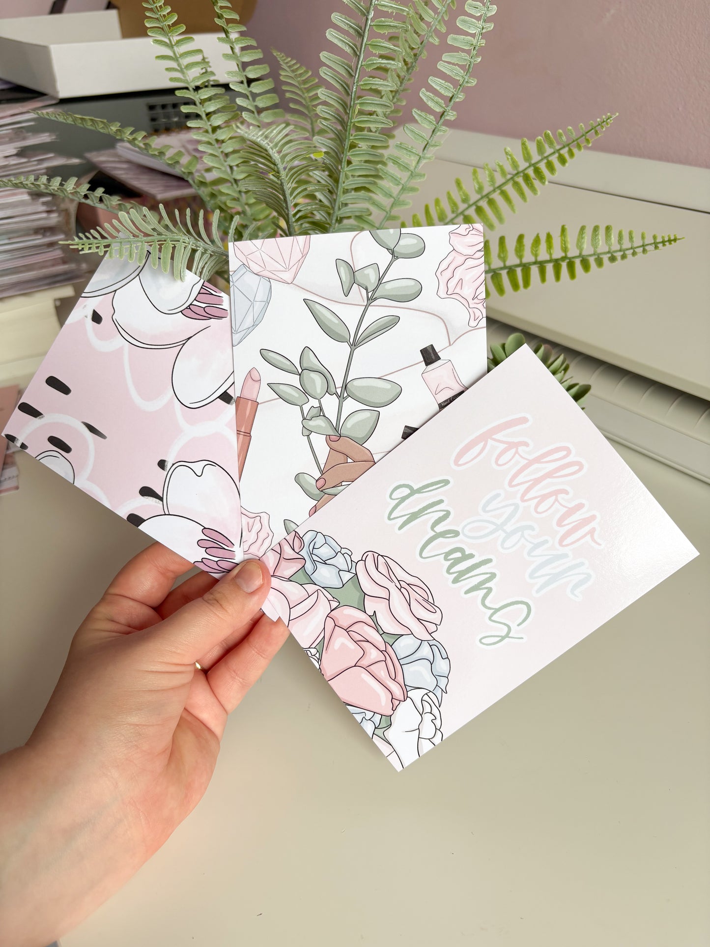 Follow Your Dreams Mini Print Set (Double Sided)