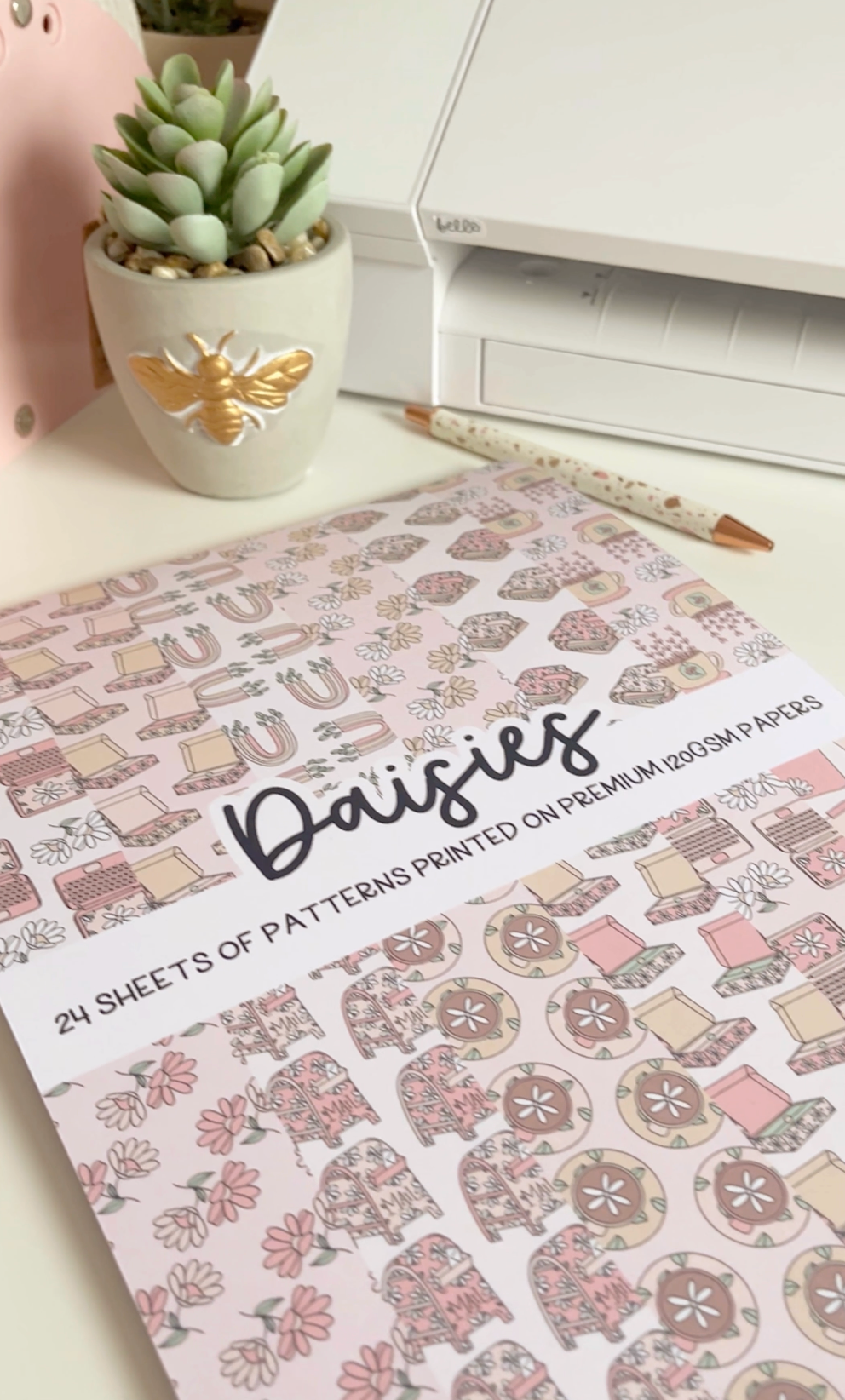 Daisies Scrapbook Paper Pad