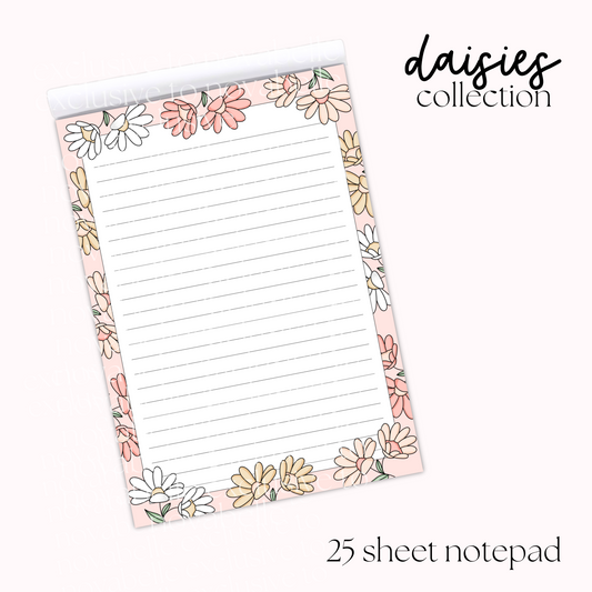 Daisies Letter Writing Pad