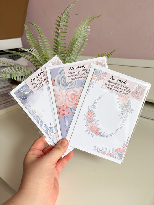 Lilac Card Set (UNCOATED)