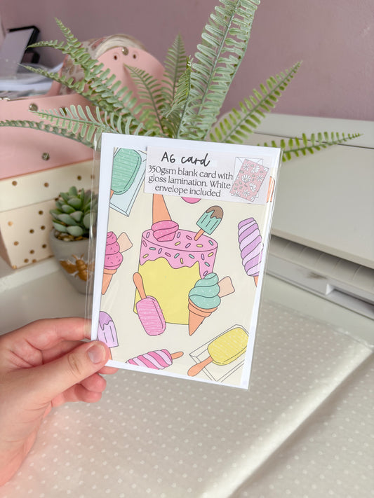Sundae Greeting Card