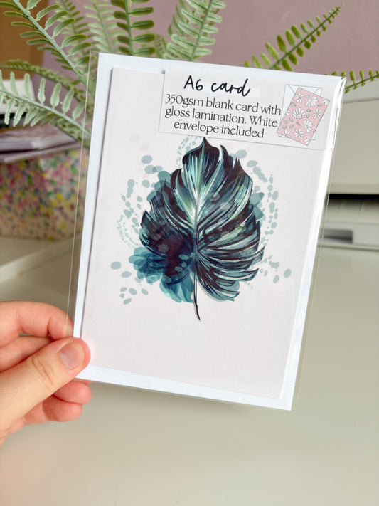 Monstera Card