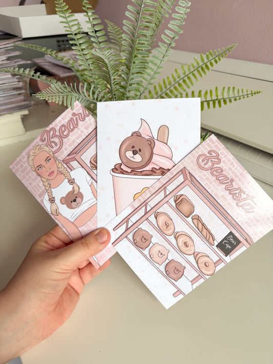 Bearista Mini Print Set (Double Sided)