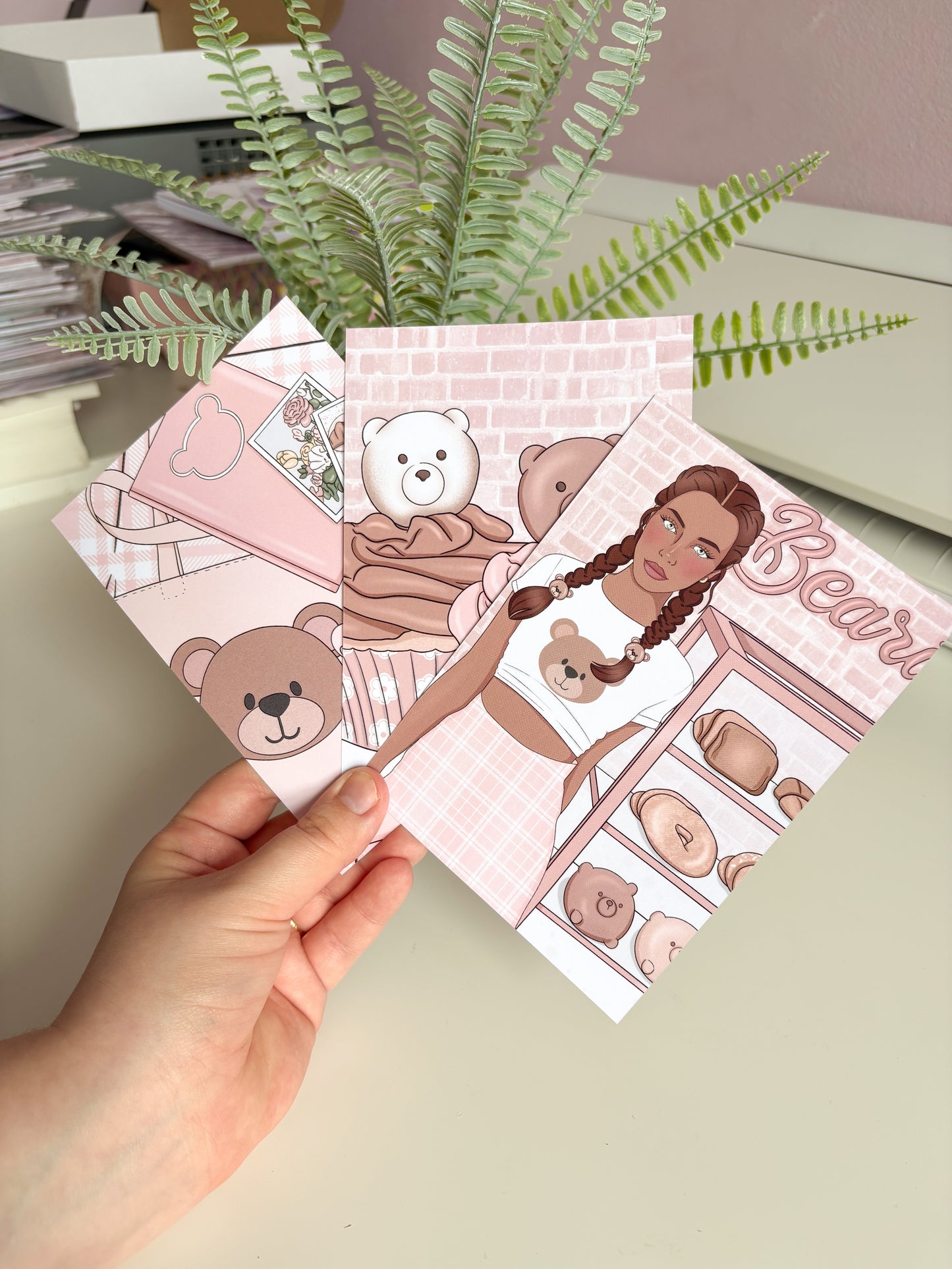 Bearista Mini Print Set (Double Sided)