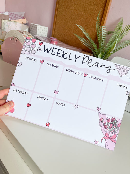 Love Letters Weekly Planner