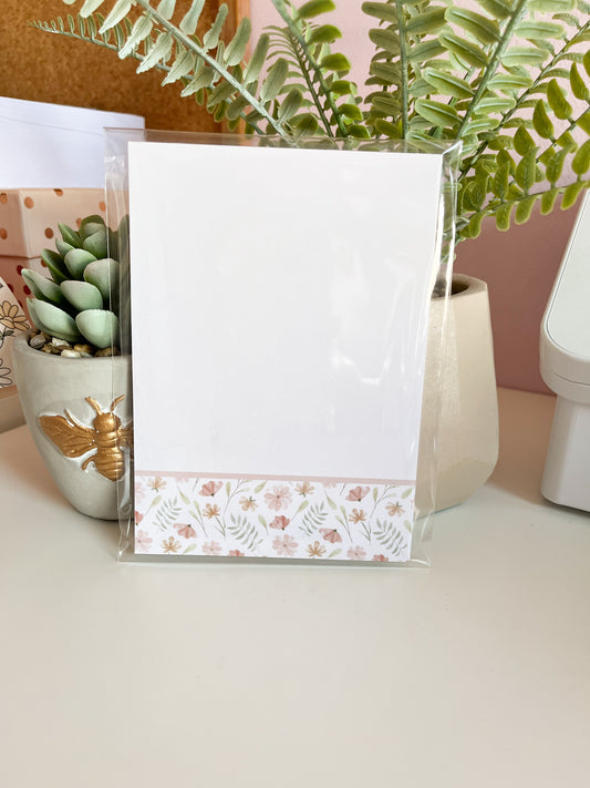 Beautiful Mindset A6 Notepad