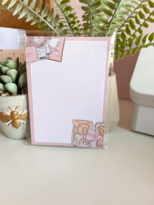 Wanderlust A6 Notepad