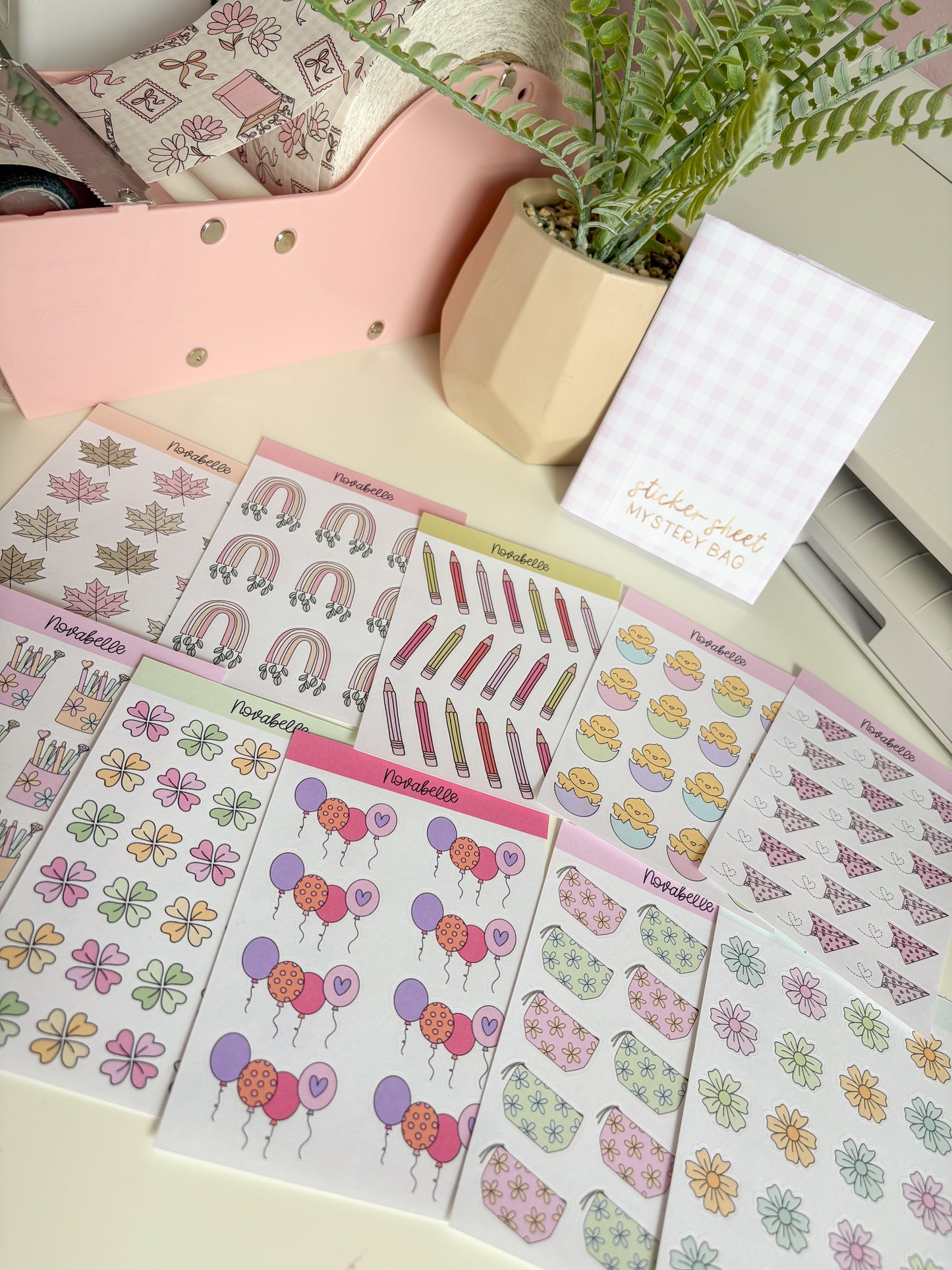 Mini Sticker Sheet Mystery Bag