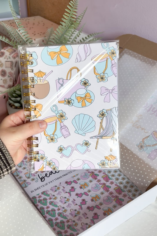 Beach Days Spiral Notebook