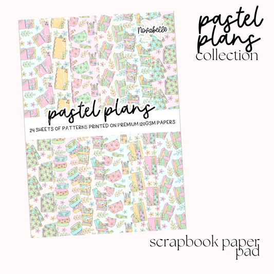 Pastel Plans Scrapbook Paper Pad